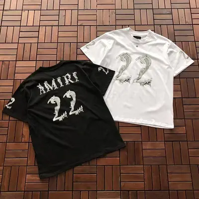 ￥~109 AMIRI T-SHIRT 66041711 (im 185CM 70KG iwear size M in the photo)