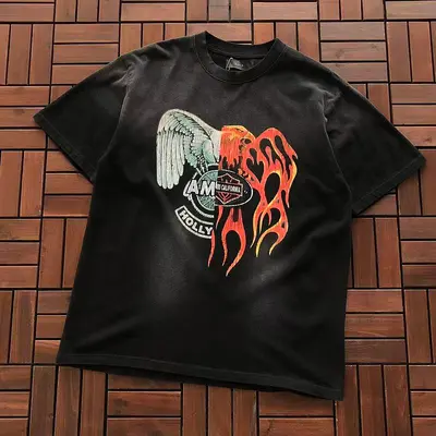 ￥~115 AMIRI T-SHIRT 66041708 (im 185CM 70KG iwear size M in the photo)