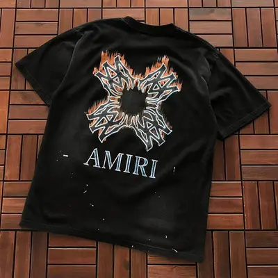 ￥~115 AMIRI T-SHIRT 66041707 (im 185CM 70KG iwear size M in the photo)