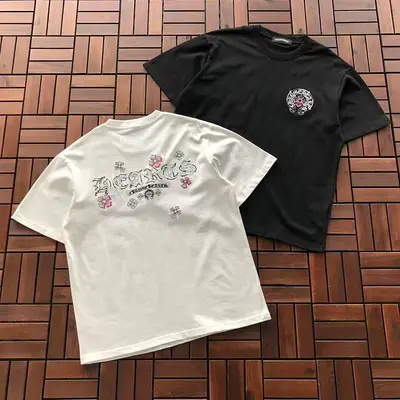 ￥~109 CH🔥OM🔥 HE🔥RTS T-SHIRT 77041744 (im 185CM 70KG iwear size L in the photo)