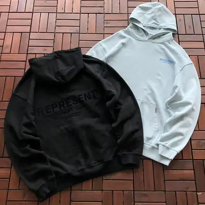 ¥~185 REPRESENT HOODIE 66041904 (im 176CM 58KG iwear size M in the photo)