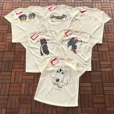 ¥~75 MARDI MERCREDI T-SHIRT 77041902 (im 176CM 58KG iwear one size in the photo)