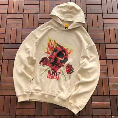 ¥~185 REPRESENT HOODIE 66041924 (im 176CM 58KG iwear size S in the photo)