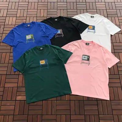 ￥~79 ST🔥S🔥Y T-SHIRT 55041996 (im 185CM 80KG iwear size XL in the photo)