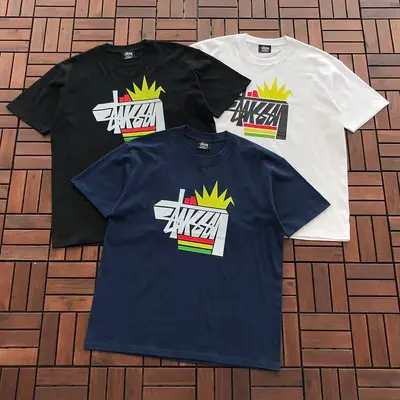 ￥ ~ 79 ST🔥S🔥Y T-SHIRT 55042030 (im 185CM 80KG iwear size L in the photo)