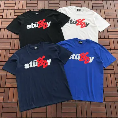 ￥~79 ST🔥S🔥Y T-SHIRT 55042001 (im 185CM 80KG iwear size L in the photo)