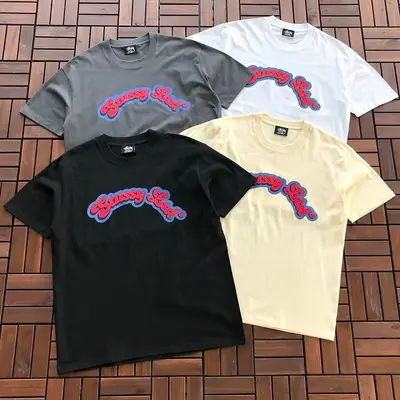 ￥~79 ST🔥S🔥Y T-SHIRT 55042010 (im 185CM 80KG iwear size L in the photo)