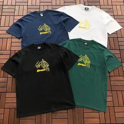 ￥~79 ST🔥S🔥Y T-SHIRT 55042013 (im 185CM 80KG iwear size L in the photo)