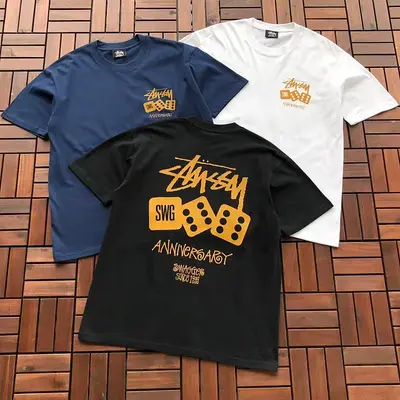 ￥ ~ 79 ST🔥S🔥Y T-SHIRT 55042042 (im 185CM 80KG iwear size L in the photo)