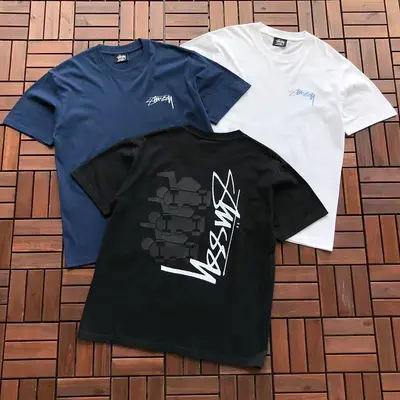 ￥ ~ 79 ST🔥S🔥Y T-SHIRT 55042043 (im 185CM 80KG iwear size M in the photo)