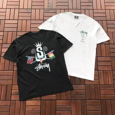 ￥ ~ 79 ST🔥S🔥Y T-SHIRT 55042059 (im 185CM 80KG iwear size L in the photo)