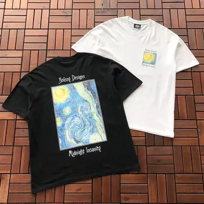 ￥ ~ 79 ST🔥S🔥Y T-SHIRT 55042056 (im 185CM 80KG iwear size XL in the photo)