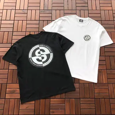 ￥ ~ 79 ST🔥S🔥Y T-SHIRT 55042057 (im 185CM 80KG iwear size L in the photo)
