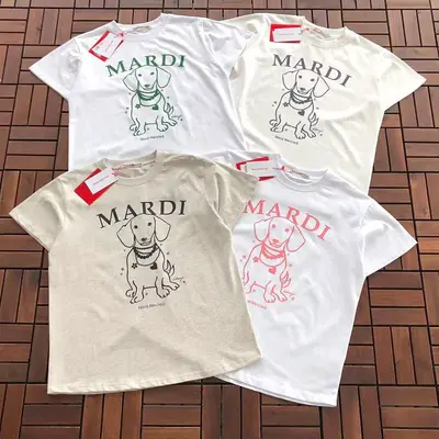 ¥~75 MARDI MERCREDI T-SHIRT 77041904 (im 176CM 58KG iwear one size in the photo)