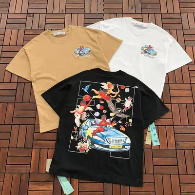 ￥~175 O🔥🔥-W🔥🔥TE T-SHIRT 66042017 (im 176CM 58KG iwear size M in the photo)