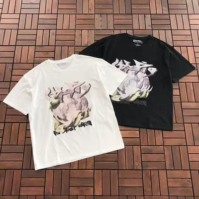 ¥~79 TRAVIS SCOTT T-SHIRT 77042186 (im 185CM 80KG iwear size L in the photo)