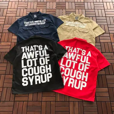 ￥~125 TH🔥T'S A AW🔥UL L🔥T OF C.. T-SHIRT SHIRT 77042106 (im 176CM 58KG iwear size L in the photo)