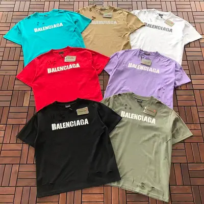 ￥~89 B🔥L🔥🔥🔥IA🔥A T-SHIRT 77042103 (im 185CM 80KG iwear size XS in the photo)