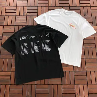 ￥~79 TRAVIS SCOTT T-SHIRT 77042132 (im 185CM 80KG iwear size M in the photo)