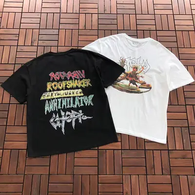 ￥~79 TRAVIS SCOTT T-SHIRT 77042131 (im 185CM 80KG iwear size L in the photo)