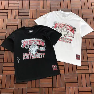 ¥~75 TRAVIS SCOTT T-SHIRT 77042127 (im 185CM 80KG iwear size S in the photo)