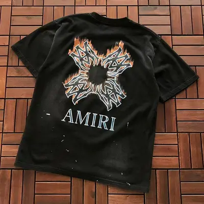 ￥~99 AMIRI T-SHIRT 55042212 (im 176CM 58KG iwear size M in the photo)