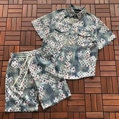 ￥~268 L🔥T-SHIRT SHIRT SHORTS 77042272 (im 185CM 80KG iwear size L in the photo)