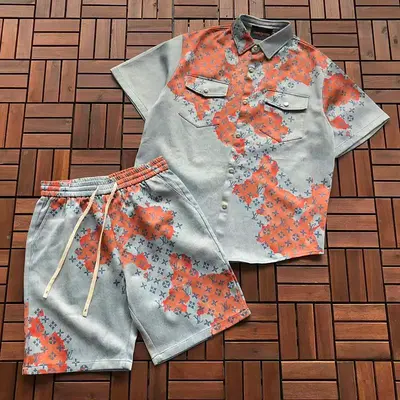 ￥~268 L🔥T-SHIRT SHIRT SHORTS 77042273 (im 185CM 80KG iwear size XL in the photo)