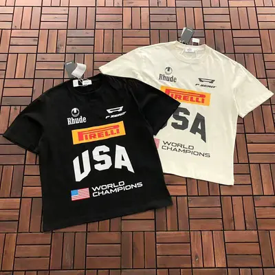 ￥~86 R🔥U🔥E & PIRELLI T-SHIRT 77042214 (im 185CM 80KG iwear size M in the photo)