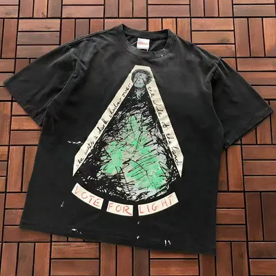 ￥~99 SAINT MICHAEL T-SHIRT 77042253 (im 185CM 80KG iwear size M in the photo)