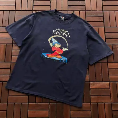 ¥~95 SAINT MICHAEL & DISNEY T-SHIRT 77042374 (im 176CM 58KG iwear size L in the photo)