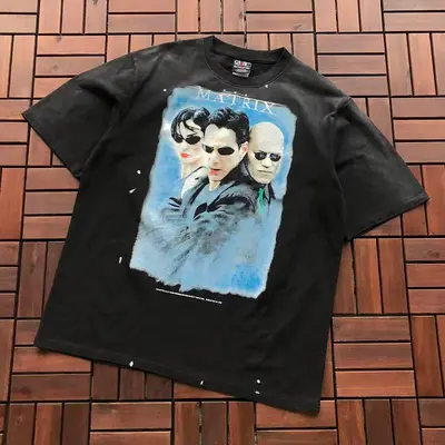 ¥~95 SAINT MICHAEL T-SHIRT 77042372 (im 176CM 58KG iwear size M in the photo)
