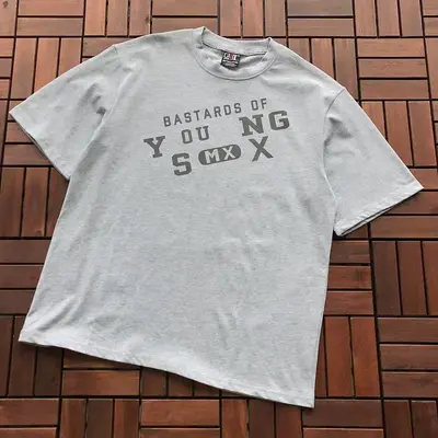 ¥~85 SAINT MICHAEL T-SHIRT 77042378 (im 176CM 58KG iwear size M in the photo)