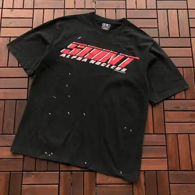 ¥~95 SAINT MICHAEL T-SHIRT 77042339 (im 176CM 58KG iwear size M in the photo)