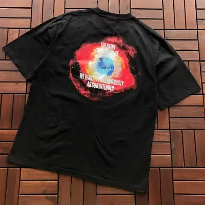 ¥~95 SAINT MICHAEL T-SHIRT 77042360 (im 176CM 58KG iwear size L in the photo)