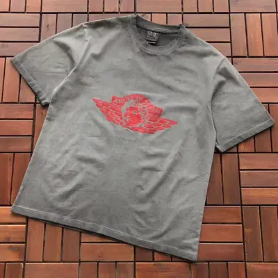 ¥~95 SAINT MICHAEL T-SHIRT 77042377 (im 176CM 58KG iwear size S in the photo)