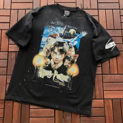 ¥~95 SAINT MICHAEL T-SHIRT 77042352 (im 176CM 58KG iwear size S in the photo)
