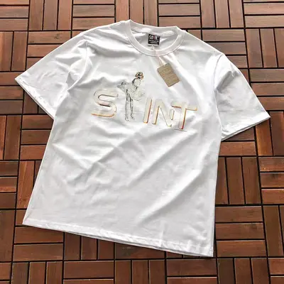 ¥~85 SAINT MICHAEL T-SHIRT 77042399 (im 176CM 58KG iwear size M in the photo)