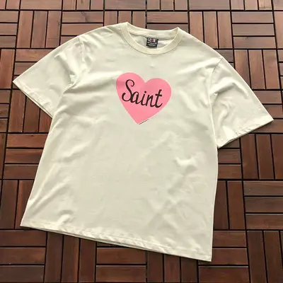 ￥~85 SAINT MICHAEL T-SHIRT 77042386 (im 176CM 58KG iwear size M in the photo)