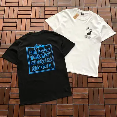 ￥ ~ 85 ST🔥S🔥Y T-SHIRT 55042334 (im 185CM 80KG iwear size M in the photo)