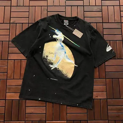 ￥~95 SAINT MICHAEL T-SHIRT 77042315 (im 176CM 58KG iwear size M in the photo)