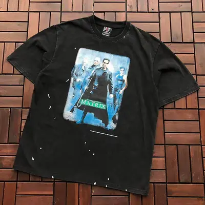 ￥~95 SAINT MICHAEL T-SHIRT 77042327 (im 176CM 58KG iwear size L in the photo)