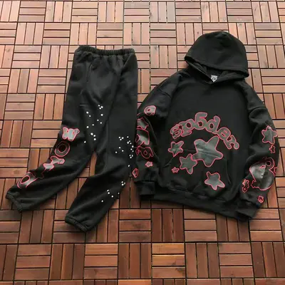 TOP￥~115 PANTS￥~99 S🔥5D🔥R HOODIE TROUSERS FLEECE 77042408