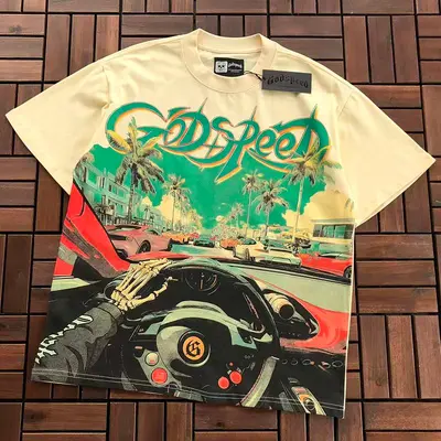 ￥~99 GODSPEED T-SHIRT 55042428 (im 185CM 80KG iwear size S in the photo)