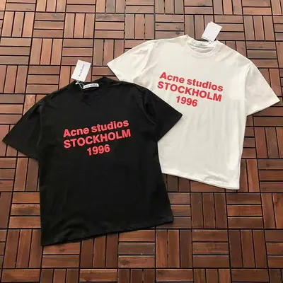 ￥~125 ACNE STUDIOS T-SHIRT 66042412 (im 185CM 80KG iwear size M in the photo)