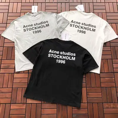 ￥~125 ACNE STUDIOS T-SHIRT 66042405 (im 185CM 80KG iwear size M in the photo)