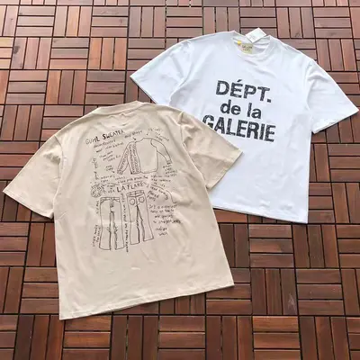 ￥~86 GALLERY DEPT T-SHIRT 77042620 (im 176CM 58KG iwear size M in the photo)