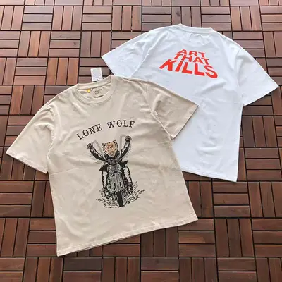 ￥~86 GALLERY DEPT T-SHIRT 77042618 (im 176CM 58KG iwear size M in the photo)