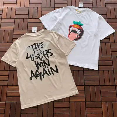 ￥~86 GALLERY DEPT T-SHIRT 77042616 (im 176CM 58KG iwear size M in the photo)