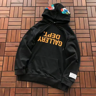 ￥~165 GALLERY DEPT HOODIE 77042664 (im 176CM 58KG iwear size M in the photo)
